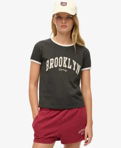 Athletic Essential Ringer Fitted T-Shirt