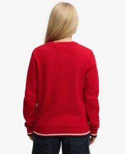Athletic Essentials Americana Flag Crew Knit