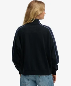 Athletic Essentials Applique Loose Zip Track Top
