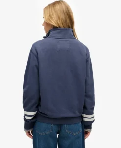Athletic Essentials Applique Half Zip Sweatshirt