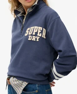Athletic Essentials Applique Half Zip Sweatshirt