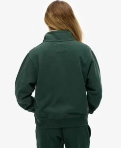 Athletic Essentials Applique Half Zip Sweatshirt
