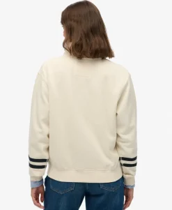 Athletic Essentials Applique Half Zip Sweatshirt