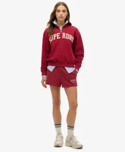 Athletic Essentials Applique Half Zip Sweatshirt