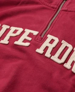 Athletic Essentials Applique Half Zip Sweatshirt