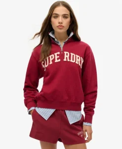 Athletic Essentials Applique Half Zip Sweatshirt