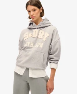 Athletic Essentials Applique Oversized Hoodie