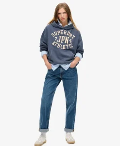 Athletic Essentials Applique Oversized Hoodie