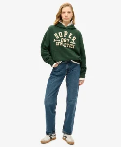 Athletic Essentials Applique Oversized Hoodie