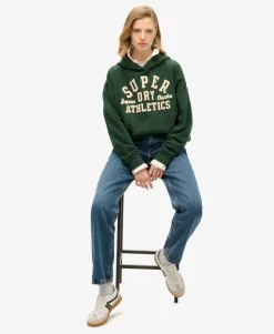 Athletic Essentials Applique Oversized Hoodie