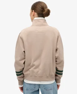 Athletic Essentials Applique Half Zip Sweatshirt
