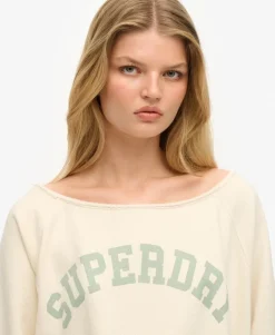 Athletic Essentials Bardot Crew Sweatshirt