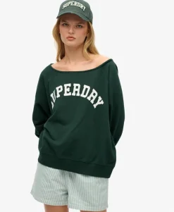 Athletic Essentials Bardot Crew Sweatshirt