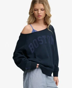 Athletic Essentials Bardot Crew Sweatshirt