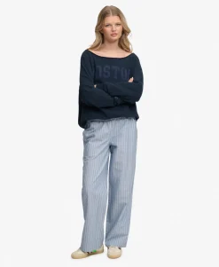 Athletic Essentials Bardot Crew Sweatshirt