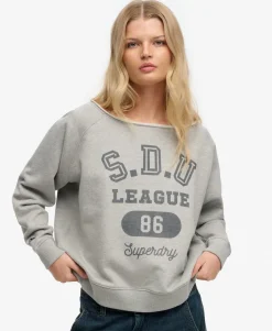 Athletic Essentials Bardot Crew Sweatshirt
