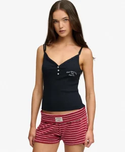 Athletic Essentials Button Down Cami Top