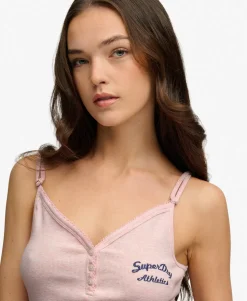 Athletic Essentials Button Down Cami Top