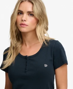 Athletic Essentials Button Down T-shirt