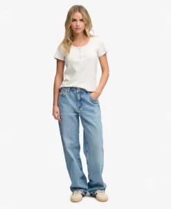 Athletic Essentials Button Down T-shirt