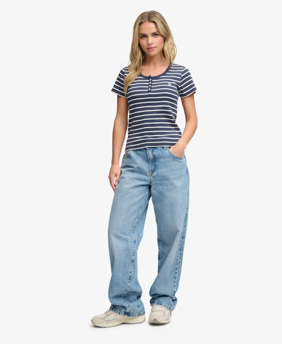 Athletic Essentials Button Down T-shirt
