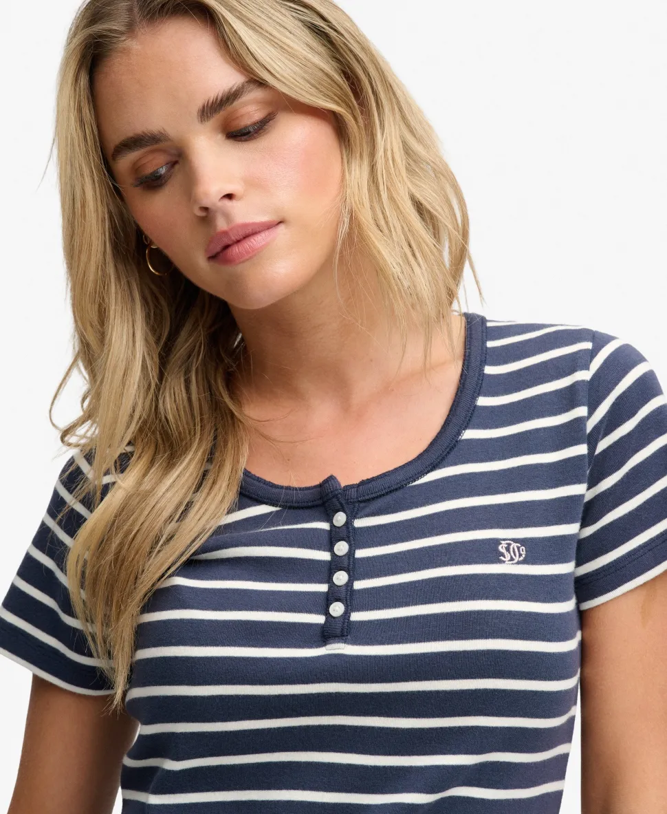 Athletic Essentials Button Down T-shirt