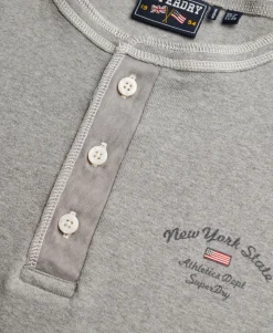 Athletic Essentials Button Down Long Sleeve Top