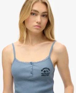 Athletic Essentials Button Down Cami Top