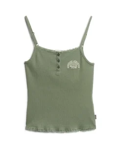 Athletic Essentials Button Down Cami Top