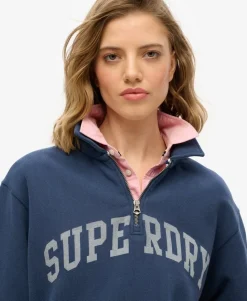Athletic Essentials Collared Half Zip Sweatshirt