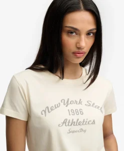 Athletic Essentials Fitted Graphic T-Shirt