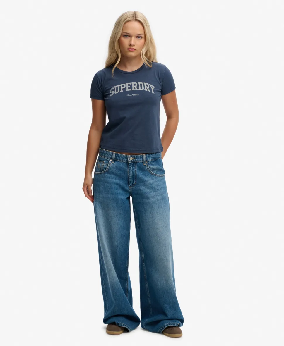 Athletic Essentials Fitted Graphic T-Shirt