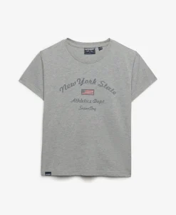 Athletic Essentials Fitted Graphic T-Shirt