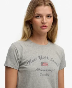 Athletic Essentials Fitted Graphic T-Shirt