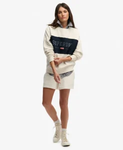 Athletic Essentials Flag Embroidered Sweatshirt