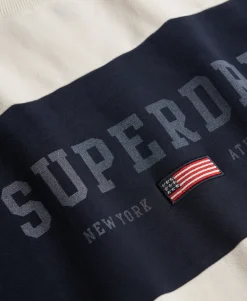 Athletic Essentials Flag Embroidered Sweatshirt