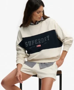 Athletic Essentials Flag Embroidered Sweatshirt