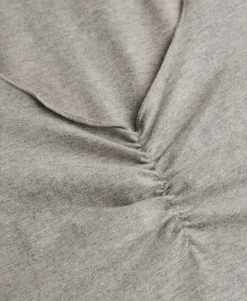 Athletic Essentials Gathered Short Sleeve Top