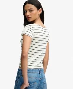 Athletic Essentials Gathered Pattern Top