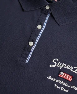 Athletic Essentials Graphic Polo Top