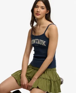 Athletic Essentials Graphic Print Cami Top