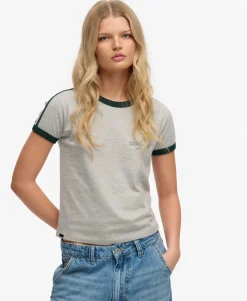 Athletic Essentials Graphic Ringer T-Shirt