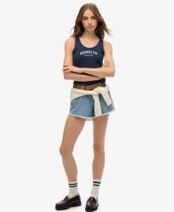Athletic Essentials Graphic Vest Top