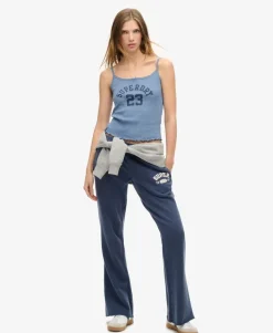 Athletic Essentials Graphic Pointelle Cami Top