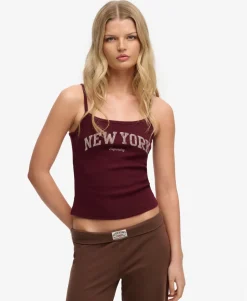 Athletic Essentials Graphic Print Cami Top