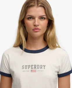 Athletic Essentials Graphic Ringer T-Shirt
