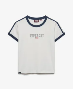 Athletic Essentials Graphic Ringer T-Shirt