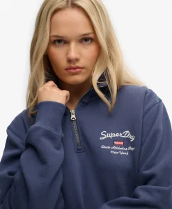 Athletic Essentials Graphic Half Zip Sweatshirt