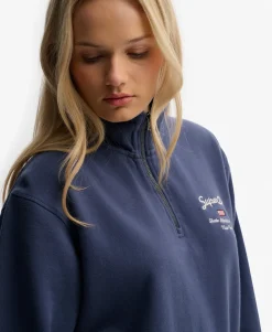 Athletic Essentials Graphic Half Zip Sweatshirt