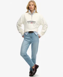 Athletic Essentials Graphic Half Zip Sweatshirt